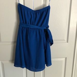 Express strapless dress